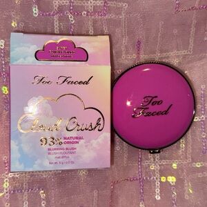 Too Faced Cloud Crush Blurring Blush — Super Candy Clouds Pink